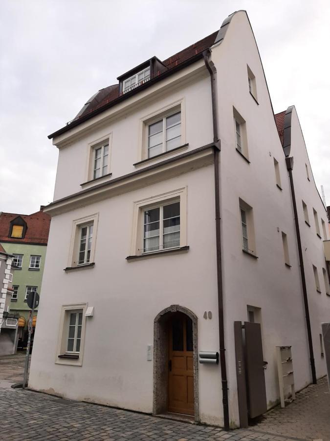 Apartment 4-6 Personen I 80Qm I Altstadt I Dachterasse I Parkplatz Straubing Eksteriør bilde
